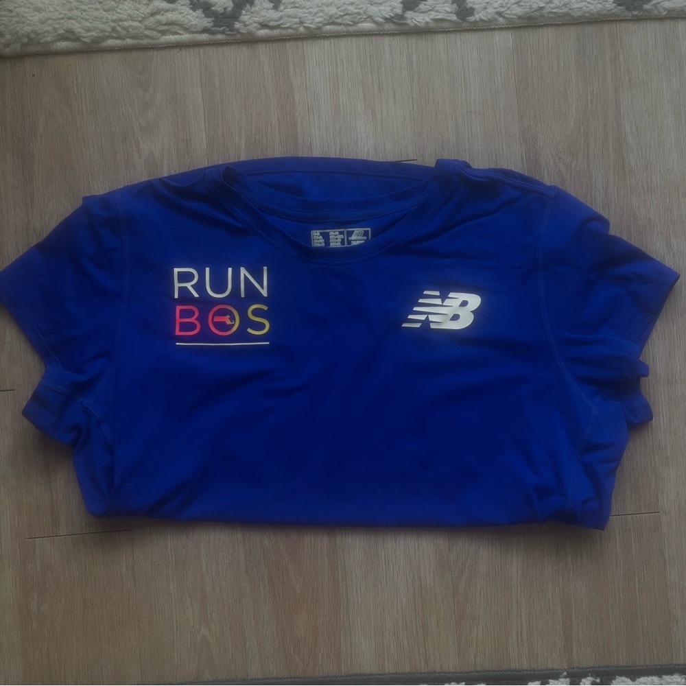 New Balance Run Boston Tee Size xl